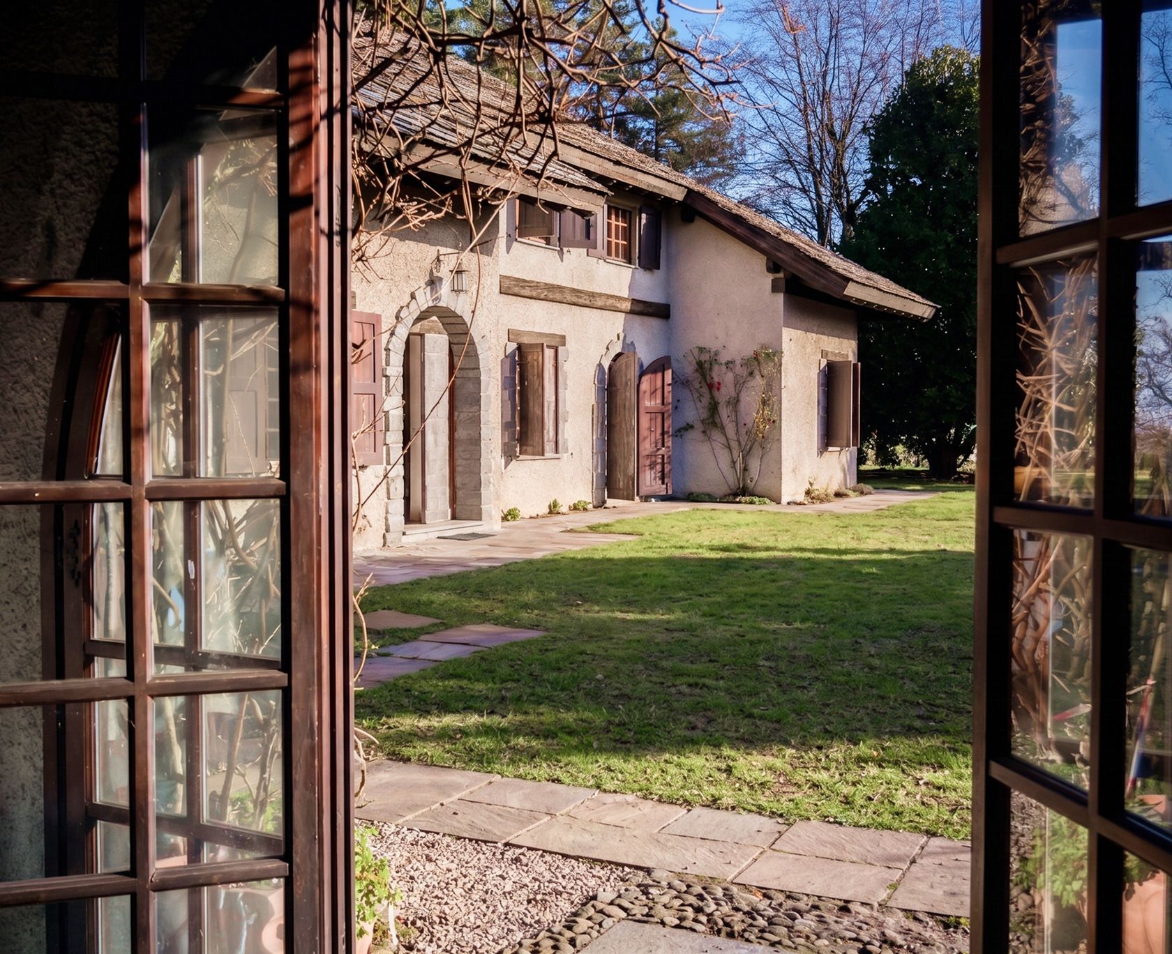 L'ingresso della Casa di Stefano