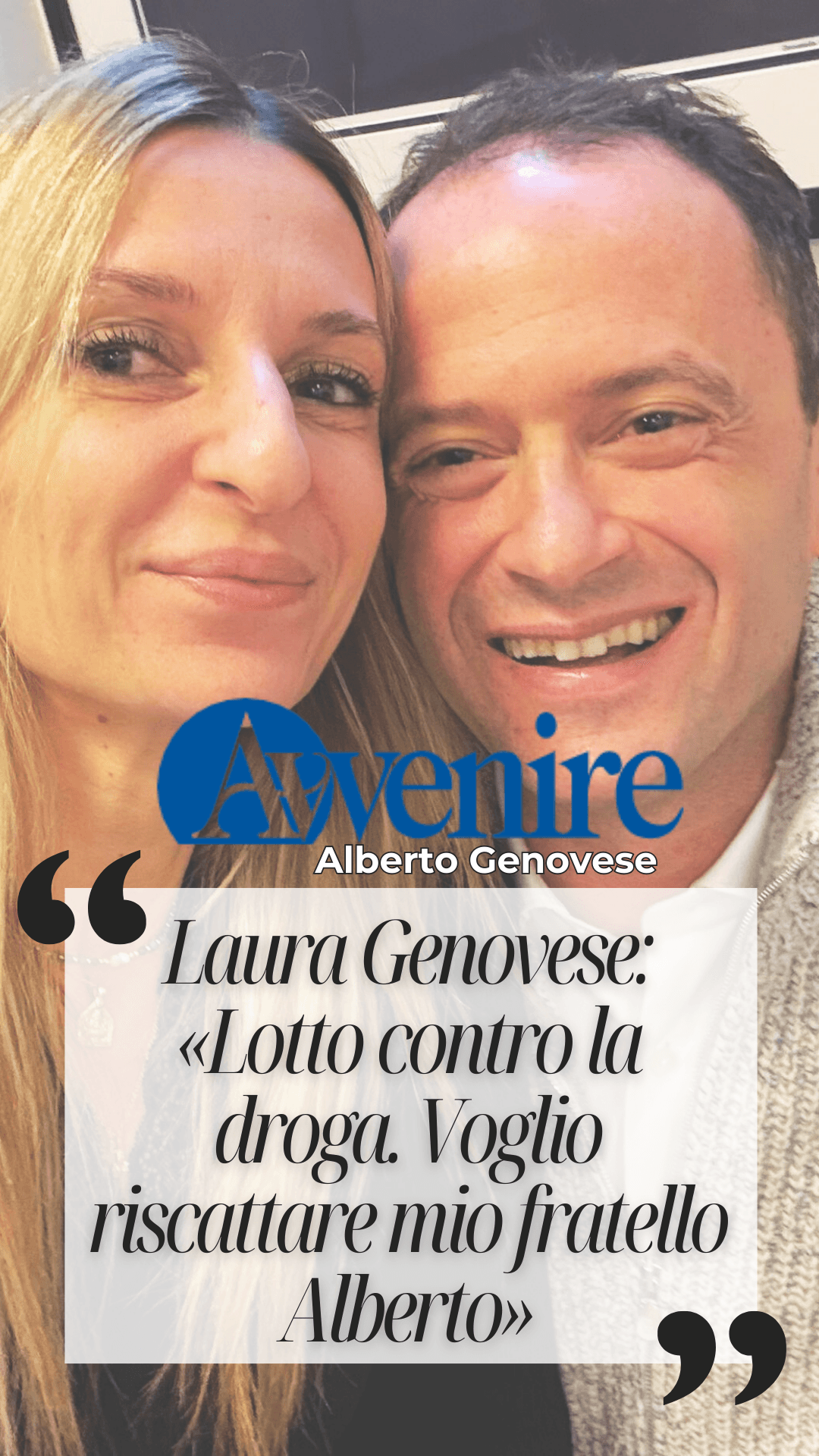 Laura Genovese e la lotta contro la droga